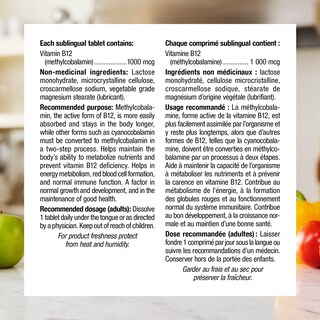 Foto 4 | Suplemento Webber Naturals De Vitamina B12 1000 Mcg 150 Comprimidos - Venta Internacional.