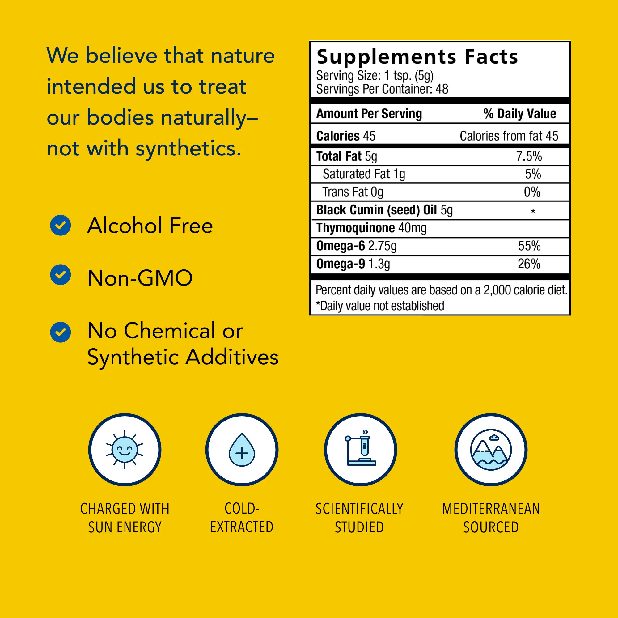 Foto 6 pulgar | Suplemento De Aceite De Semilla Negra North American Herb & Spice 240 Ml - Venta Internacional.