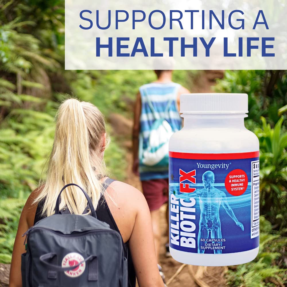 Foto 5 | Suplemento Youngevity Killer Biotic Fx Immune System 60 Cápsulas - Venta Internacional.
