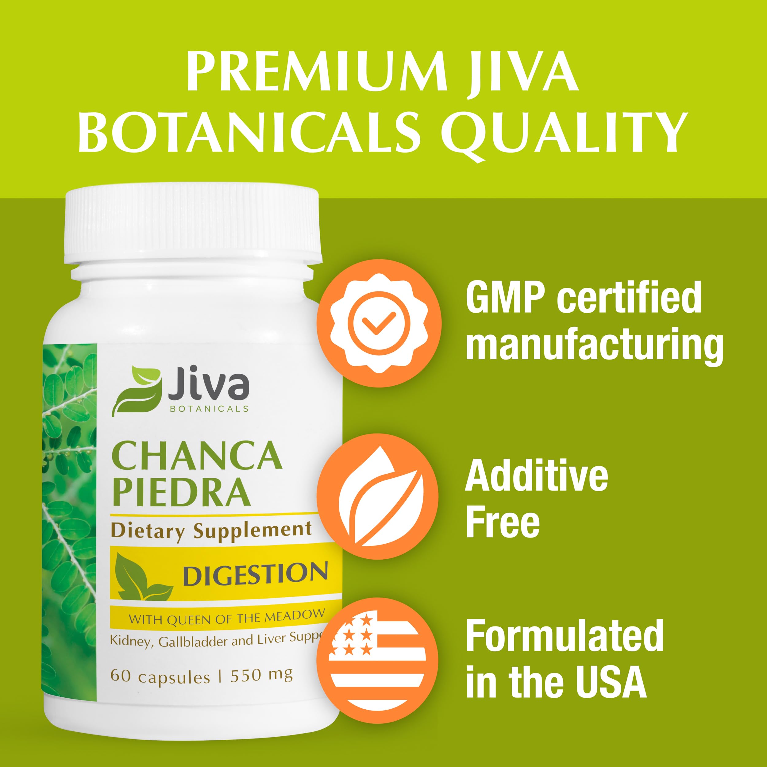 Foto 7 pulgar | Suplemento De Extracto De 500 Mg De Chanca Piedra De Jiva Botanicals - Venta Internacional.