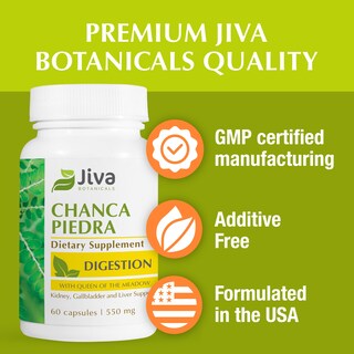Foto 6 | Suplemento De Extracto De 500 Mg De Chanca Piedra De Jiva Botanicals - Venta Internacional.
