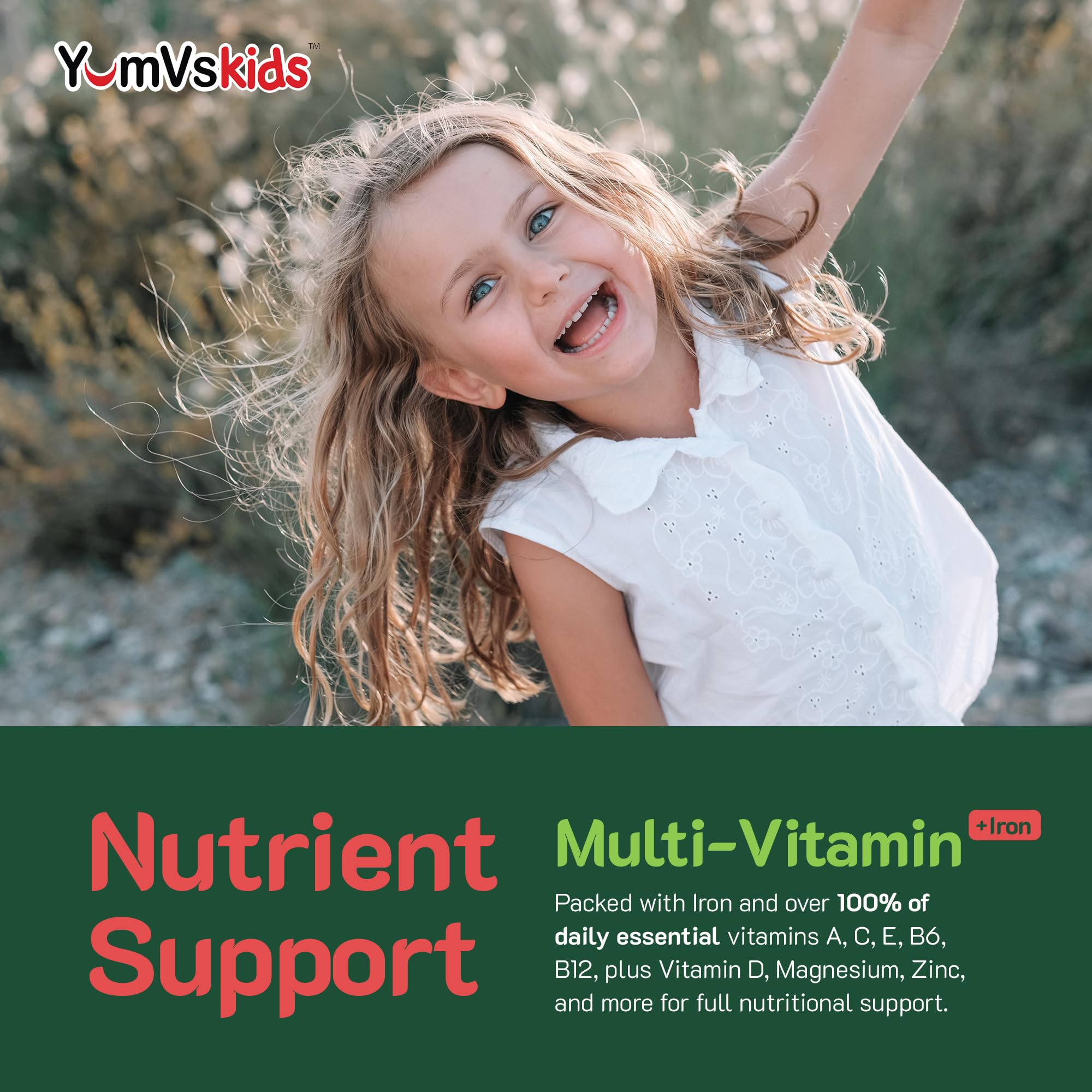 Foto 8 pulgar | Multivitamínico Yumvs Complete Kids Con Hierro 120 Comprimidos - Venta Internacional.