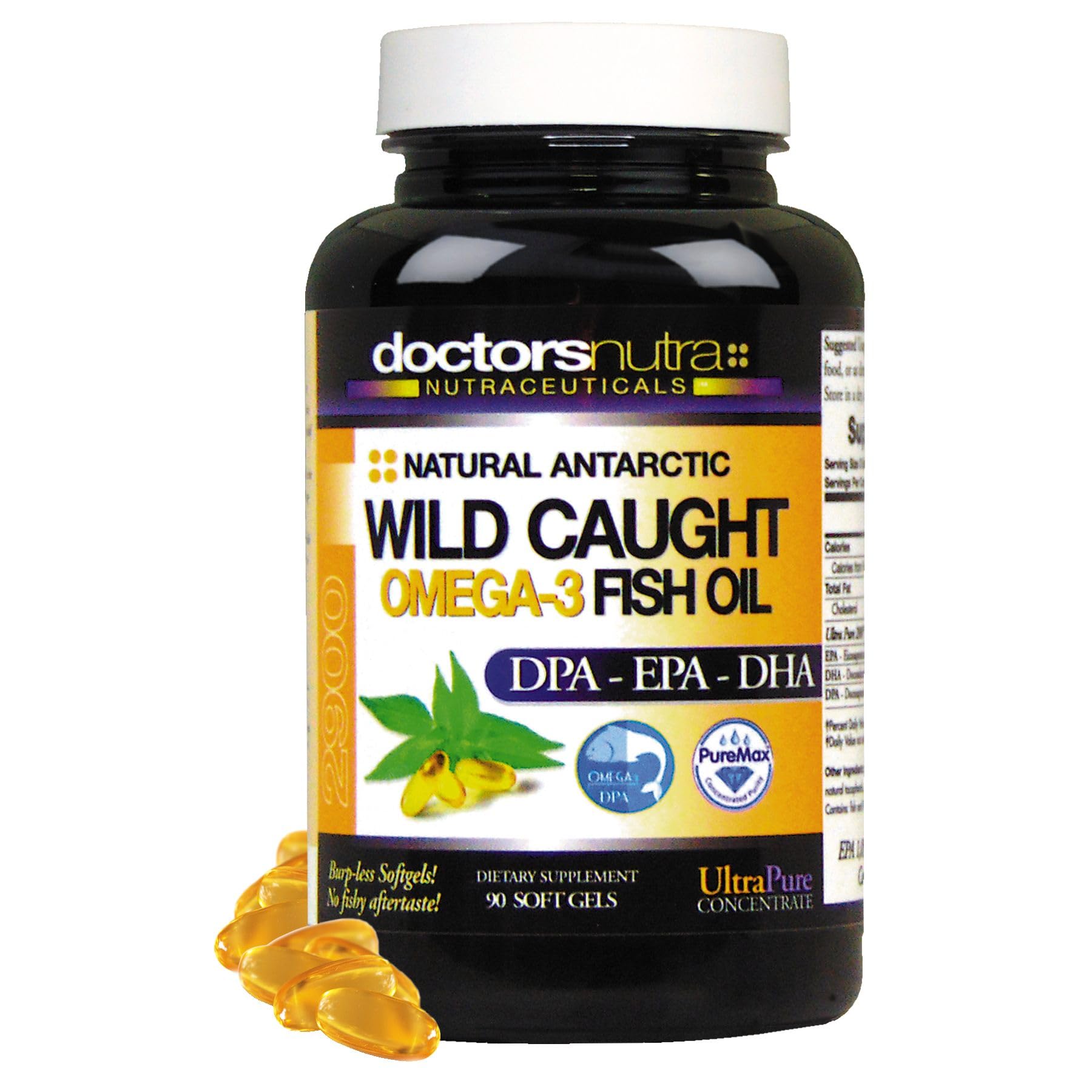 Foto 2 pulgar | Fish Oil Doctors Nutra Nutraceuticals Omega 3 Dpa-epa-dha 90 Cápsulas Blandas - Venta Internacional.