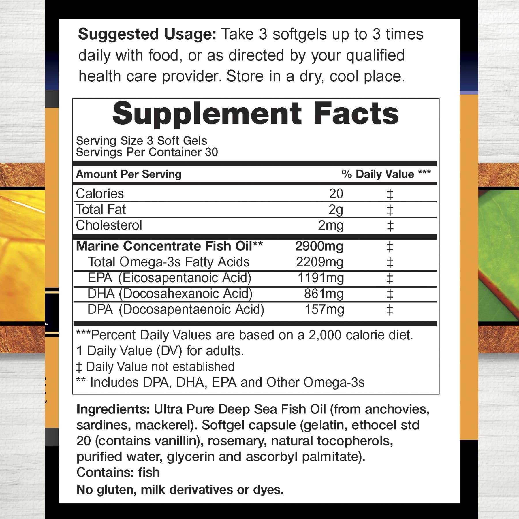 Foto 3 pulgar | Fish Oil Doctors Nutra Nutraceuticals Omega 3 Dpa-epa-dha 90 Cápsulas Blandas - Venta Internacional.
