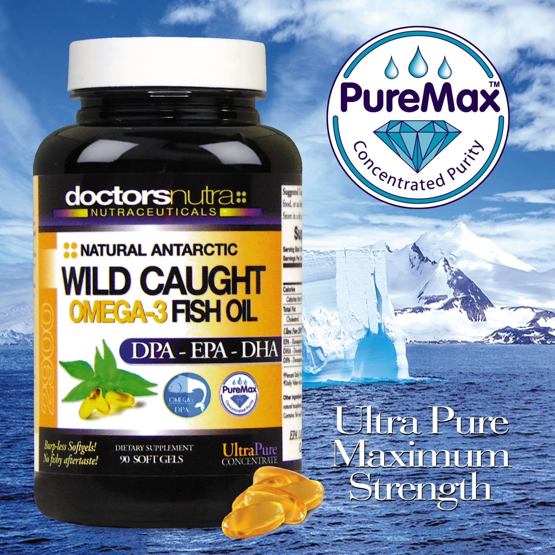 Foto 5 pulgar | Fish Oil Doctors Nutra Nutraceuticals Omega 3 Dpa-epa-dha 90 Cápsulas Blandas - Venta Internacional.