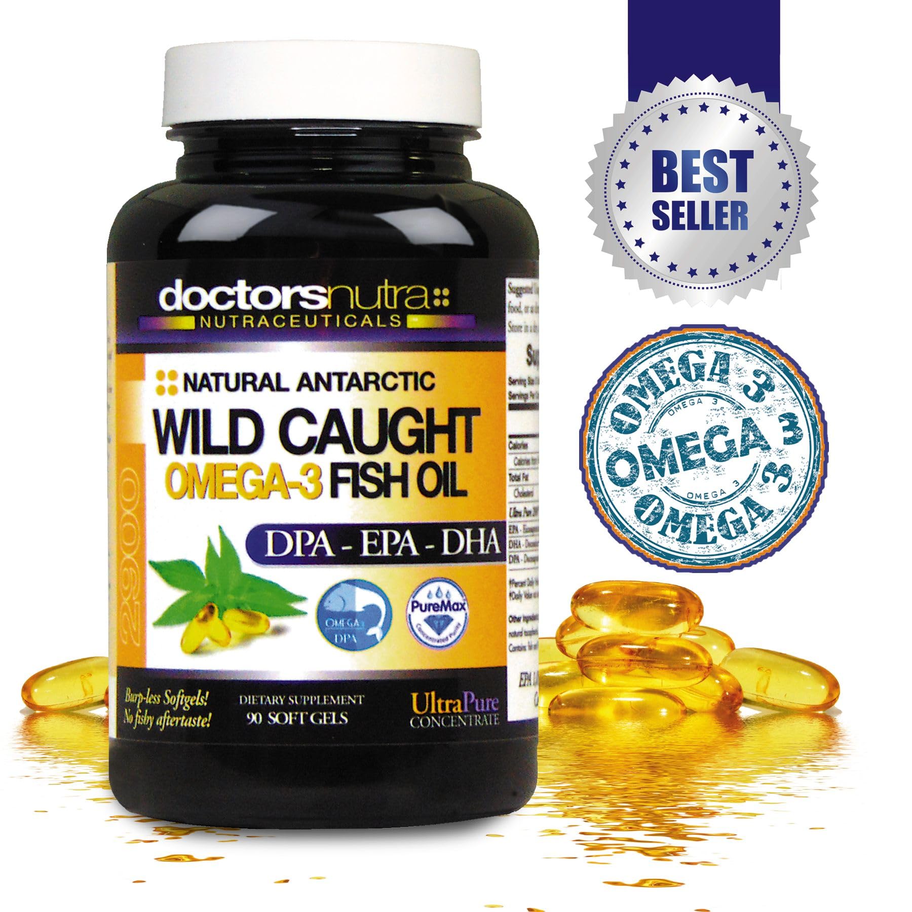 Foto 6 pulgar | Fish Oil Doctors Nutra Nutraceuticals Omega 3 Dpa-epa-dha 90 Cápsulas Blandas - Venta Internacional.