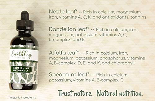 Foto 3 pulgar | Multivitamínico A Base De Hierbas Earthley Wellness Nourish Her 120 Ml - Venta Internacional.