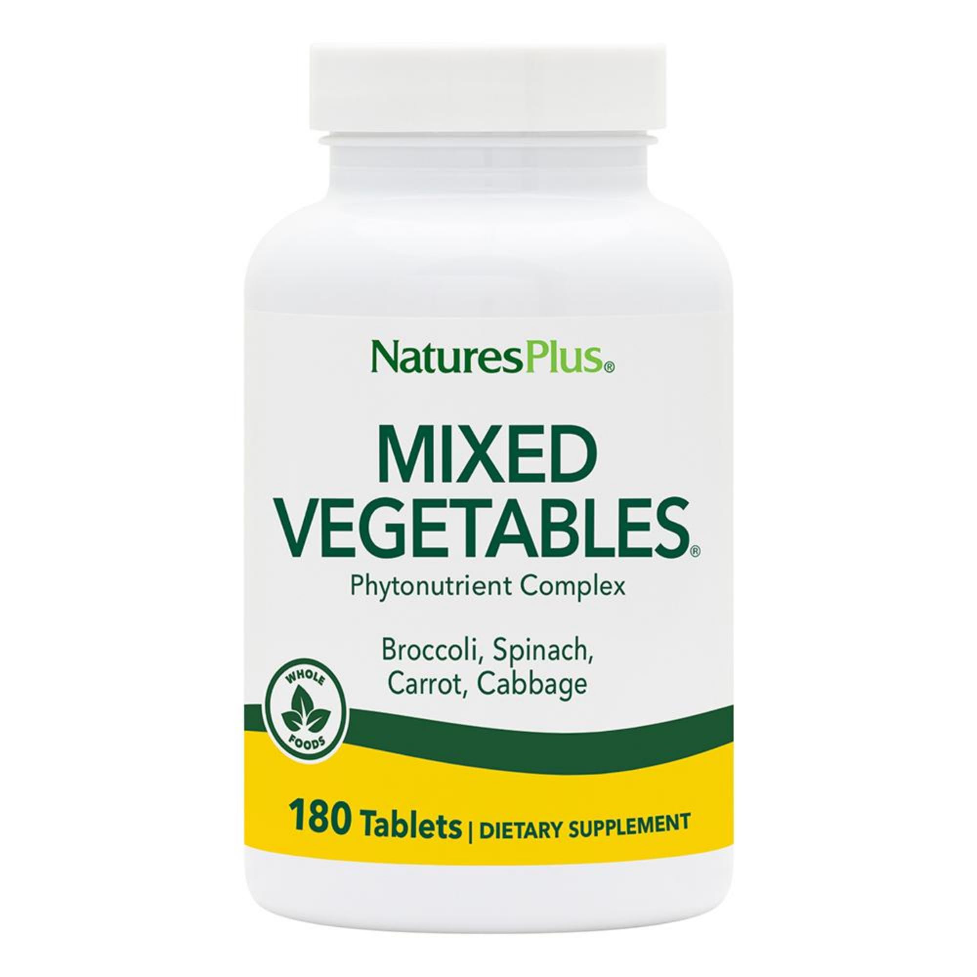 Foto 2 pulgar | Suplemento Naturesplus De Verduras Mixtas 180 Tabletas - Venta Internacional.