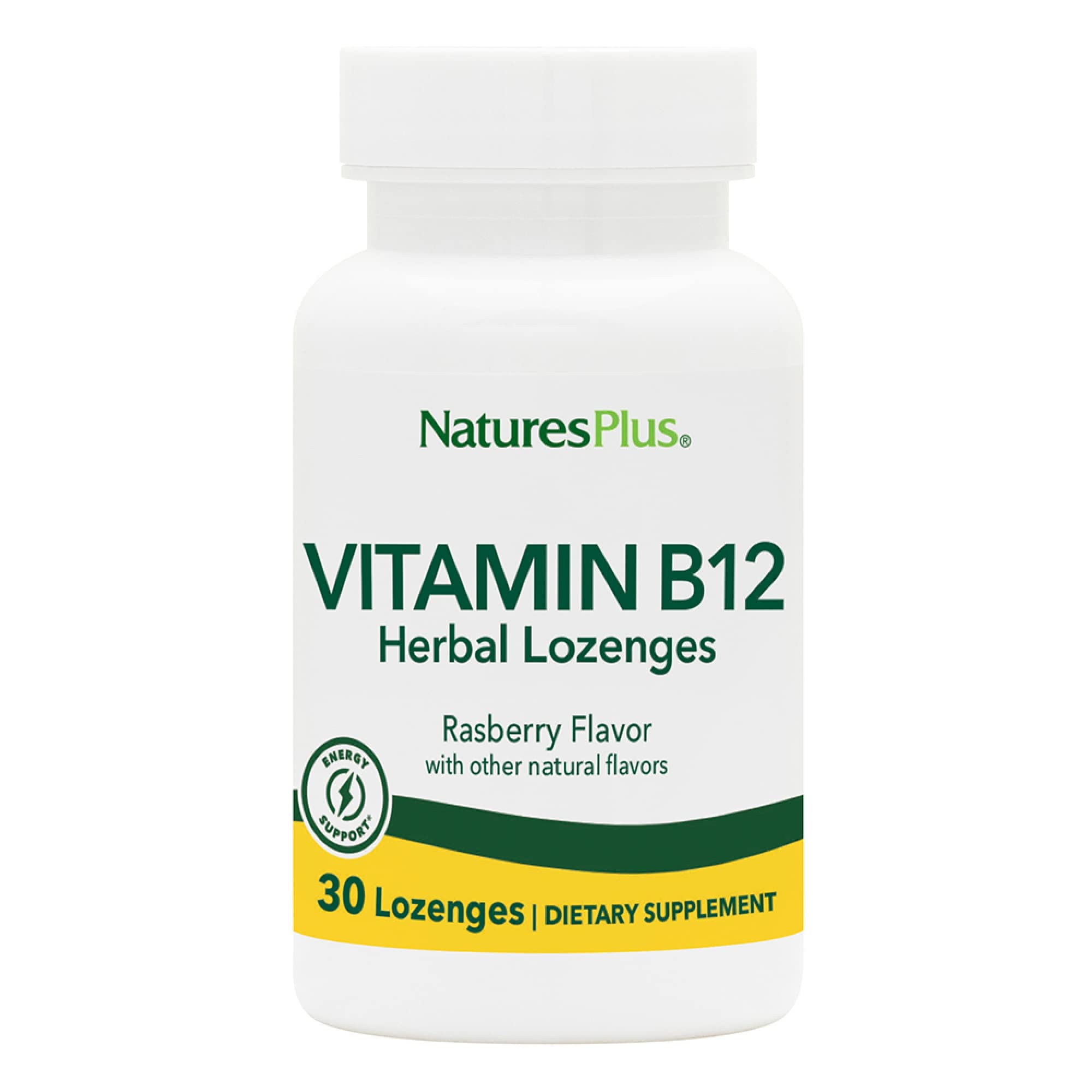 Foto 1 | Suplemento Natures Plus, Pastillas De Hierbas B12, 1000 Mcg, 30 Unidades - Venta Internacional.
