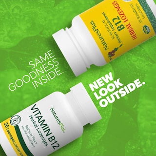 Foto 2 | Suplemento Natures Plus, Pastillas De Hierbas B12, 1000 Mcg, 30 Unidades - Venta Internacional.