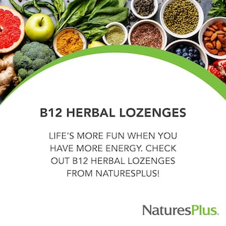Foto 3 | Suplemento Natures Plus, Pastillas De Hierbas B12, 1000 Mcg, 30 Unidades - Venta Internacional.