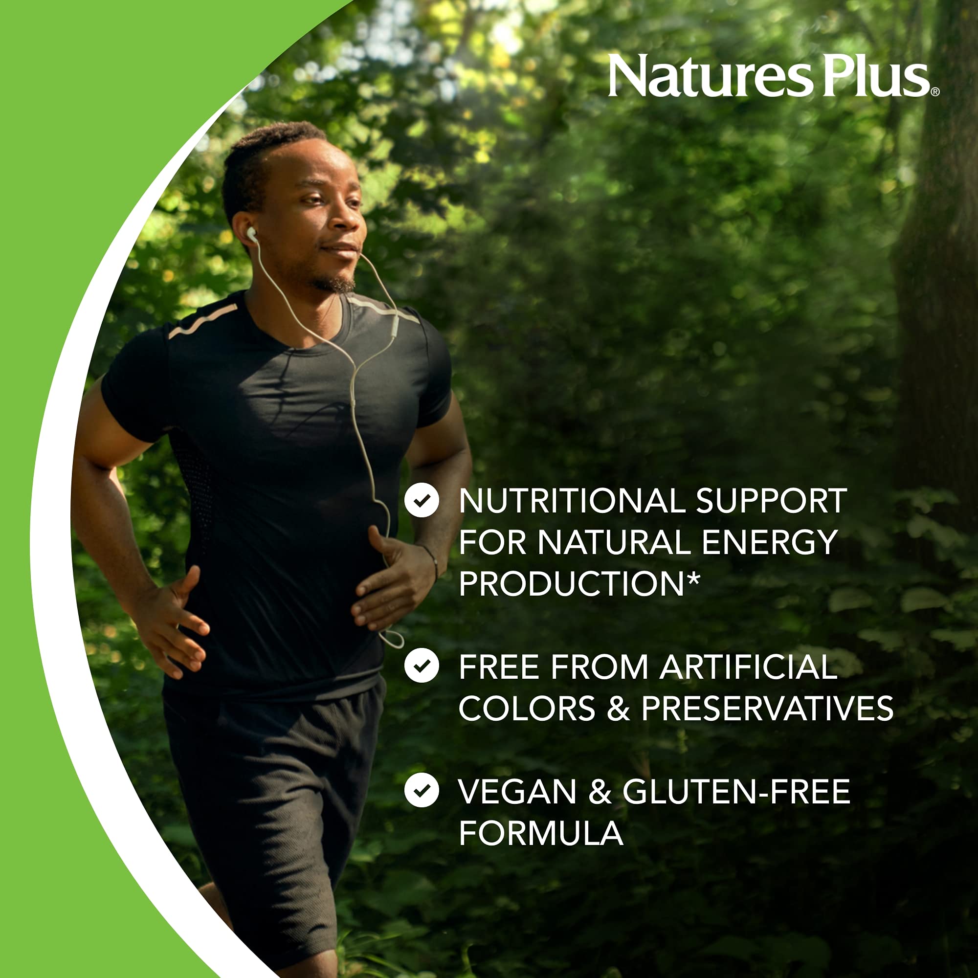 Foto 5 pulgar | Suplemento Natures Plus, Pastillas De Hierbas B12, 1000 Mcg, 30 Unidades - Venta Internacional.