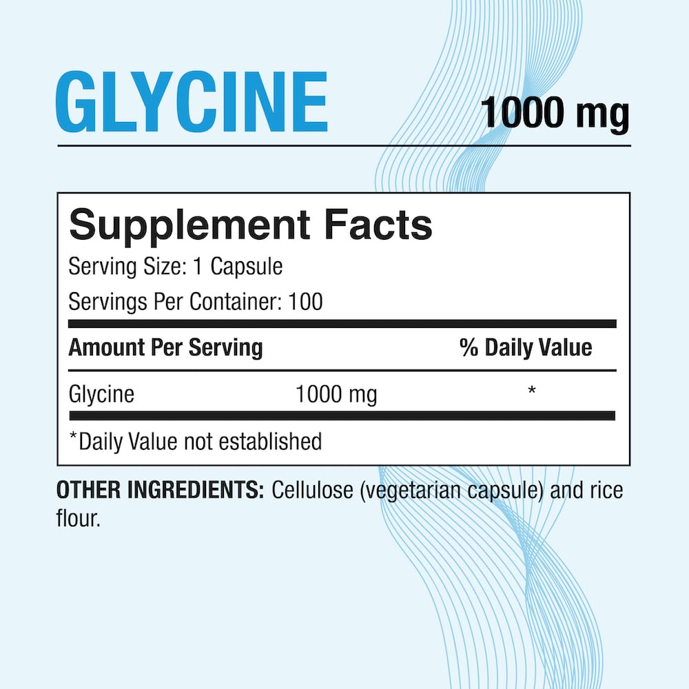 Foto 3 pulgar | Suplemento De Glicina Puregen Labs, 1000 Mg, 100 Cápsulas Vegetarianas - Venta Internacional.