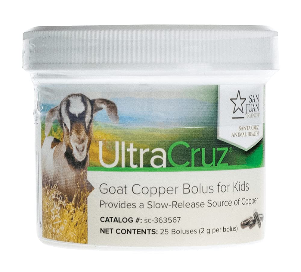 Suplemento Ultracruz Goat Copper Bolus Para Niños, 25 X 2 G - Venta Internacional.