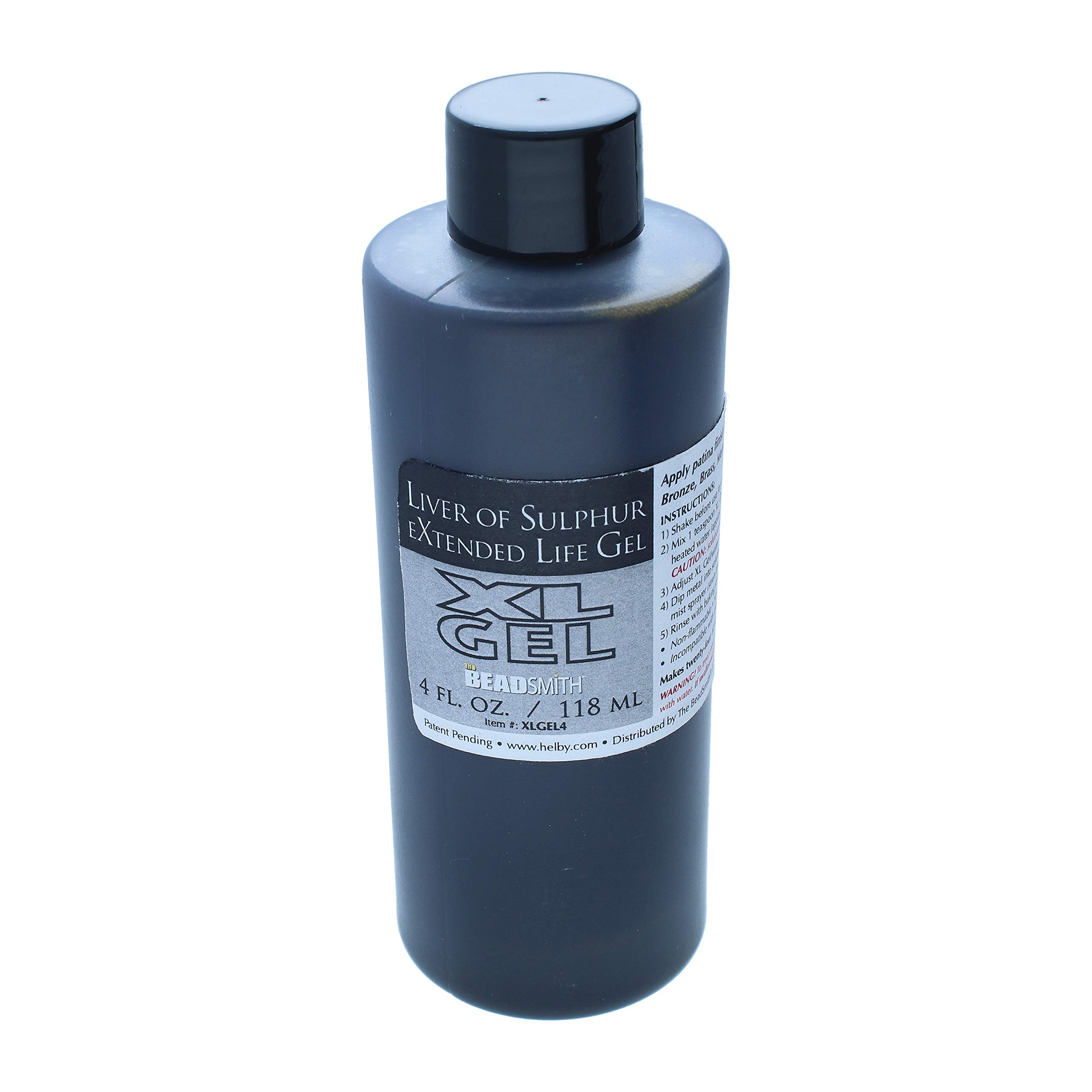 Patina Gel The Beadsmith Xl, Gel Para Hígado De Azufre, Botella De 118 Ml - Venta Internacional.
