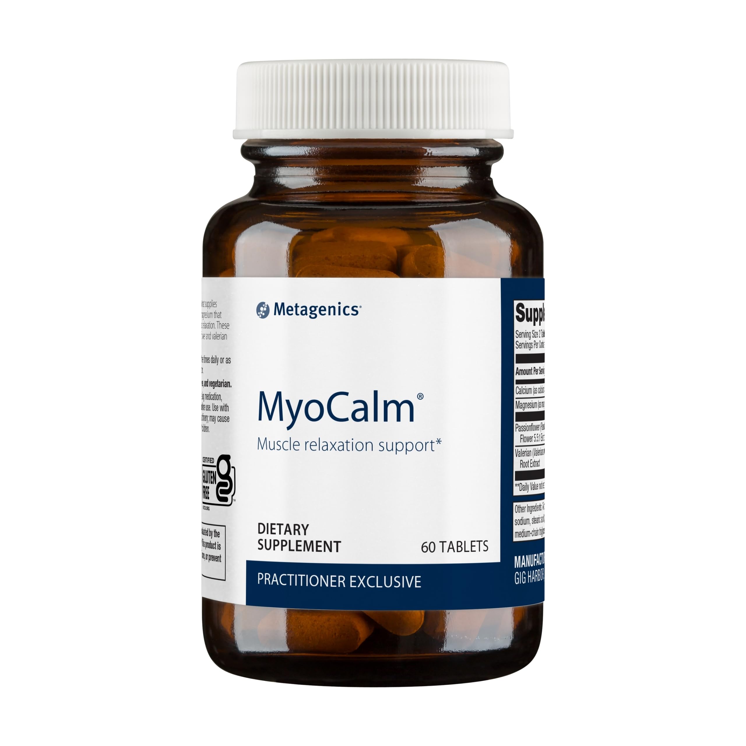 Foto 2 pulgar | Suplemento Metagenics Myocalm Muscle Support 60 Comprimidos - Venta Internacional.