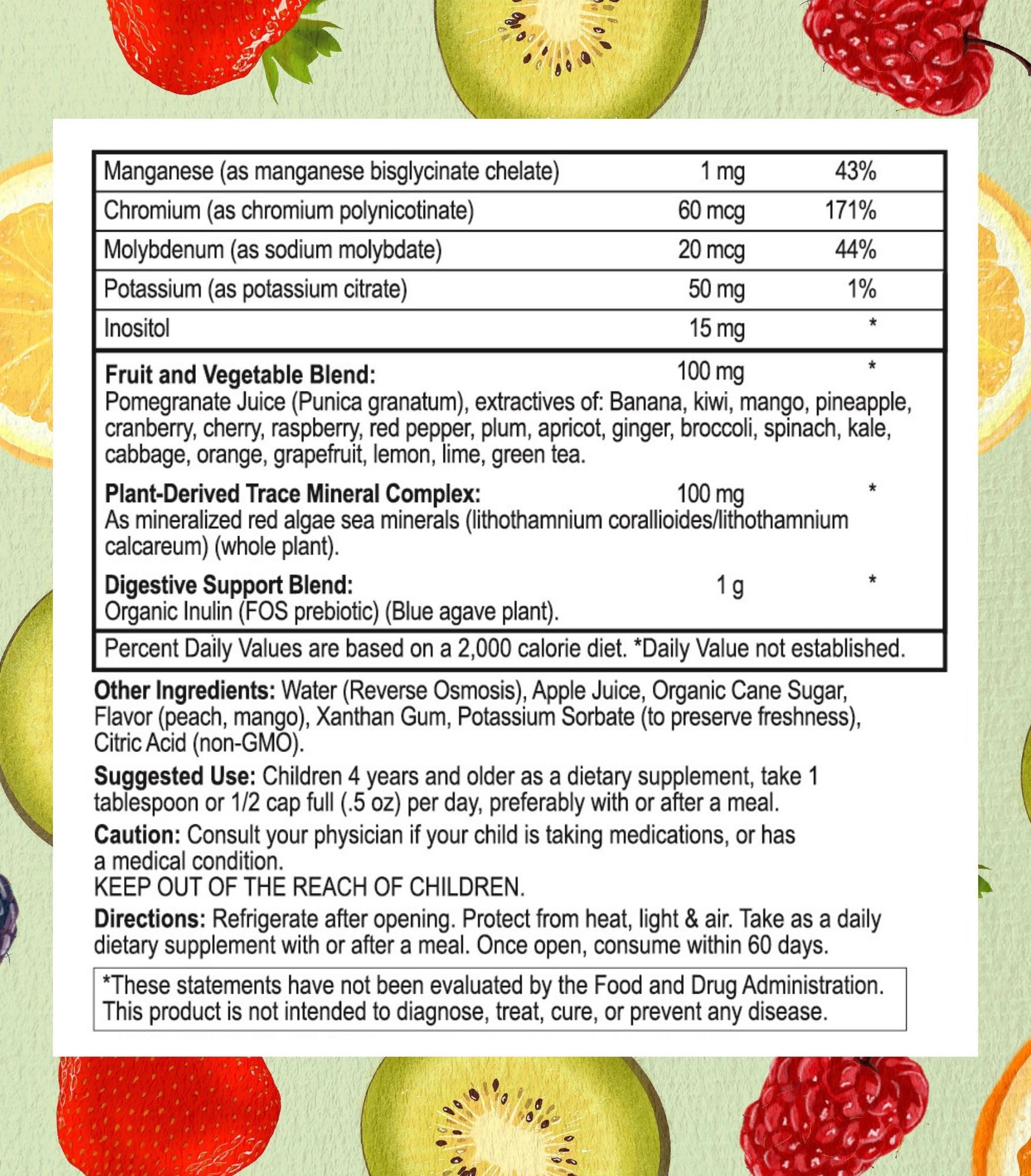 Foto 7 pulgar | Multivitamínico Líquido Go Healthy Kids Vegan 32 Porciones - Venta Internacional.