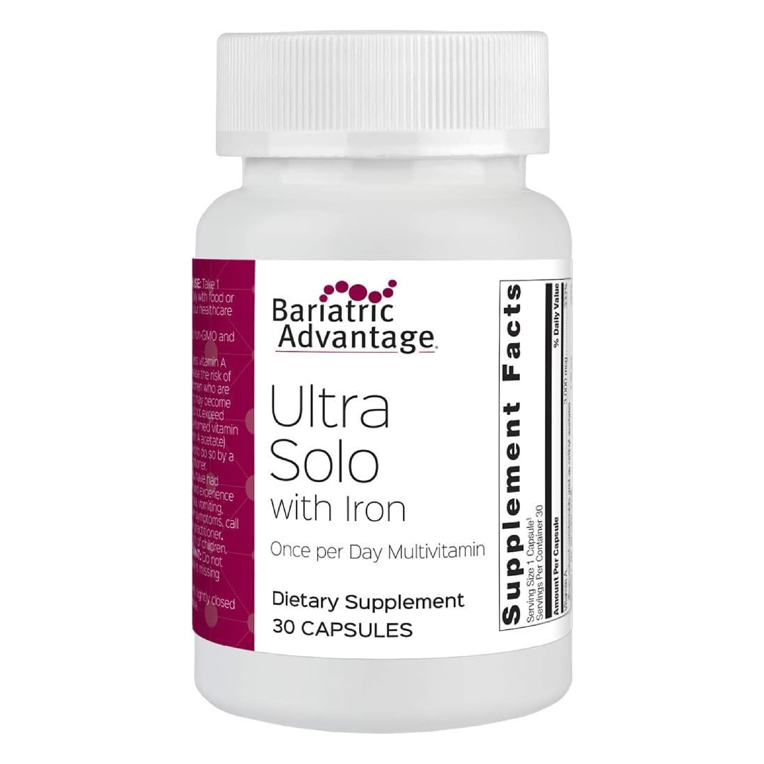 Foto 2 pulgar | Multivitamínico Diario Bariatric Advantage Ultra Solo Con Hierro - Venta Internacional.
