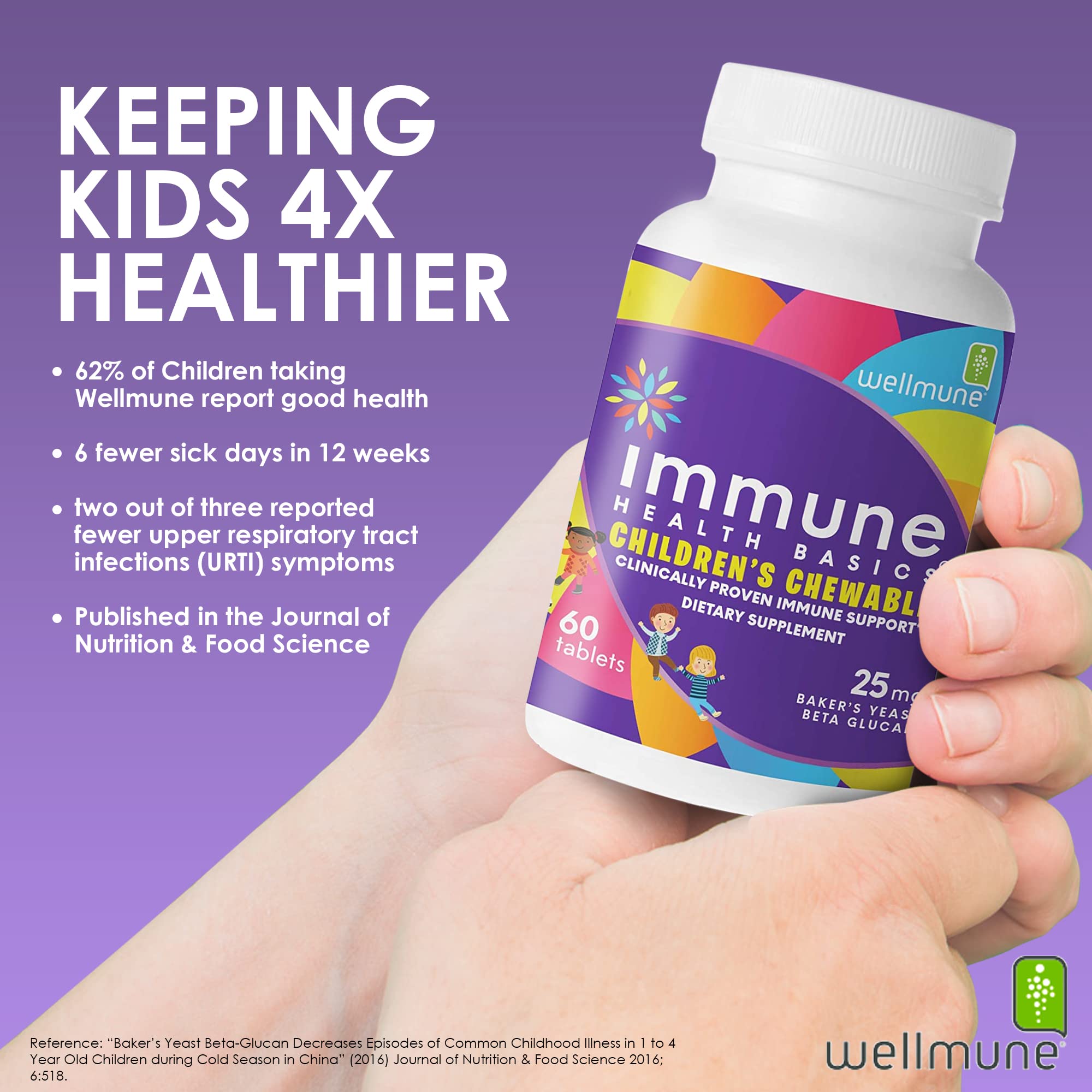 Foto 5 pulgar | Suplementos Immune Health Basics Tabletas Masticables Para Niños - Venta Internacional.