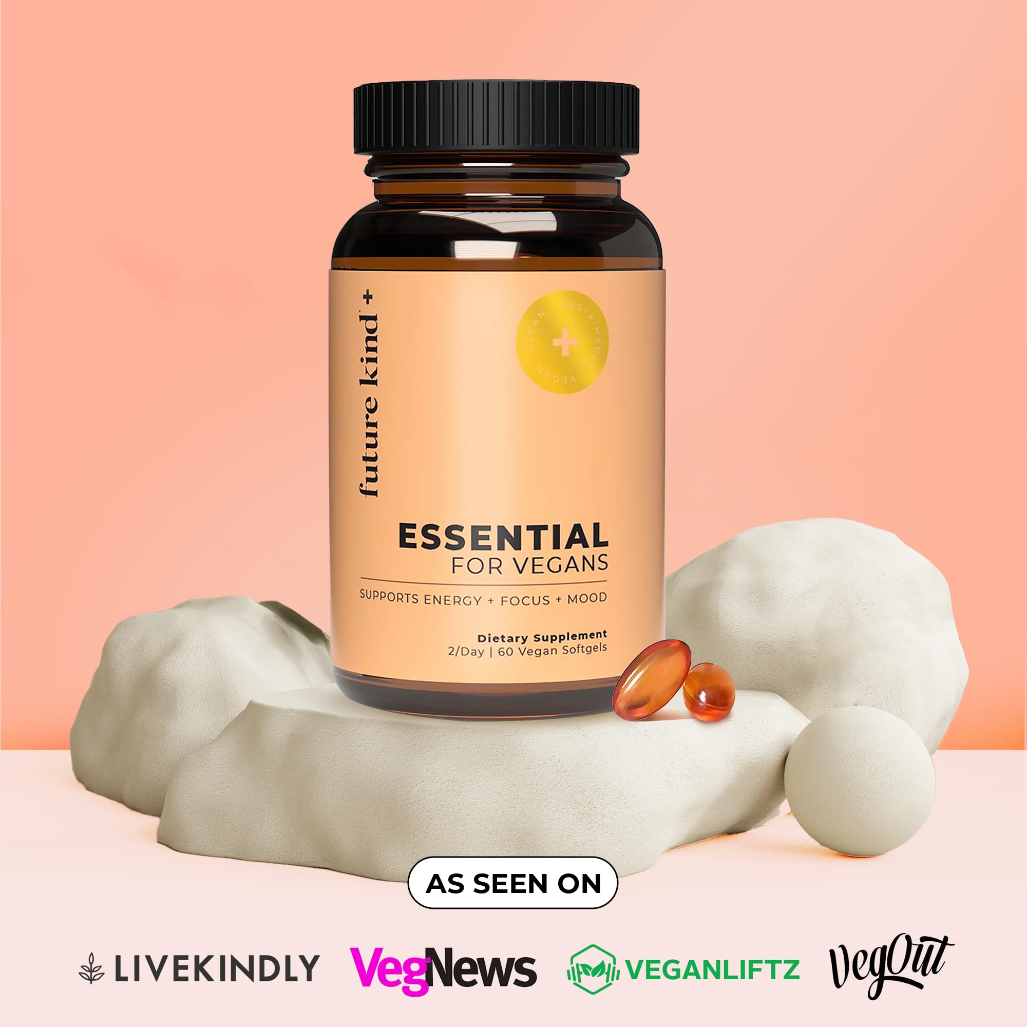 Foto 5 pulgar | Multivitaminas Veganas Future Kind Con Omega 3 Dha+epa B12 Y D3 - Venta Internacional.