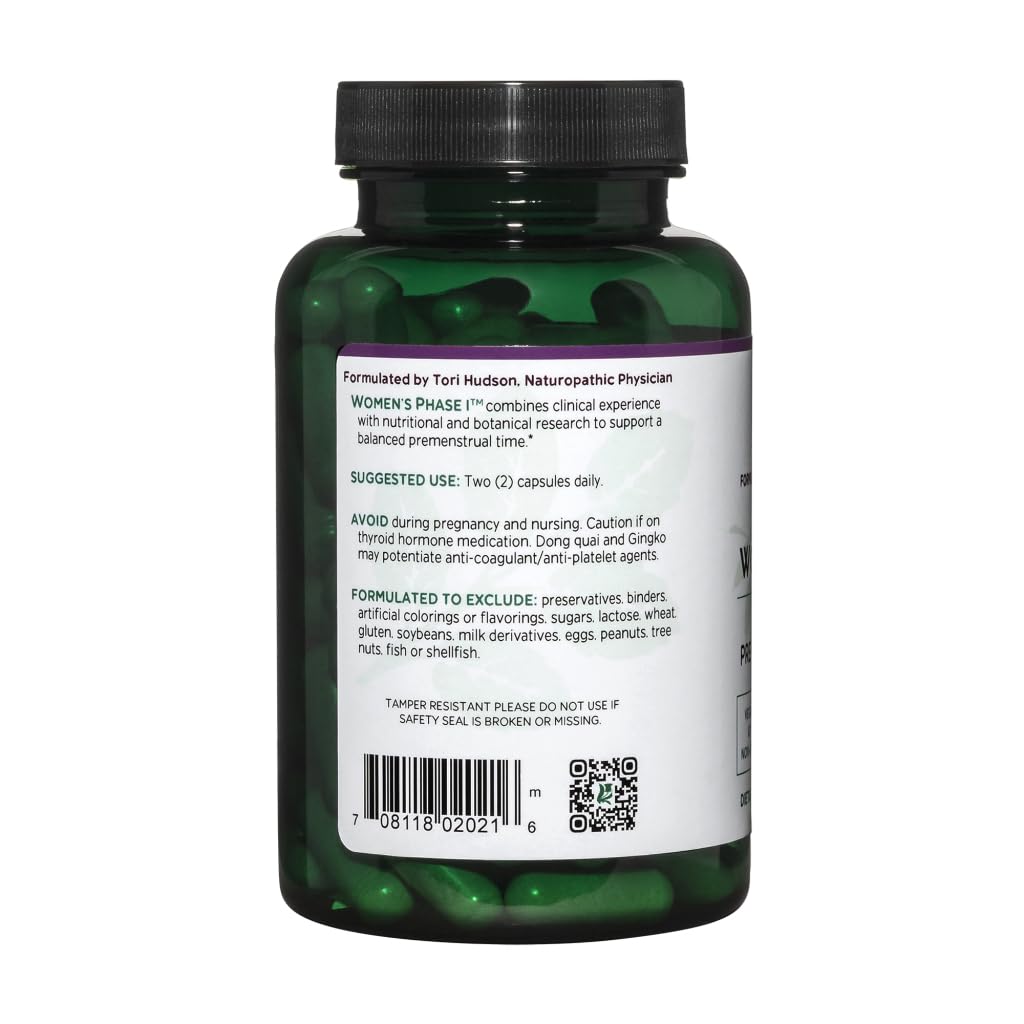 Foto 4 pulgar | Suplemento Vitanica Phase I Women's Premenstrual Support 120 Cápsulas - Venta Internacional.