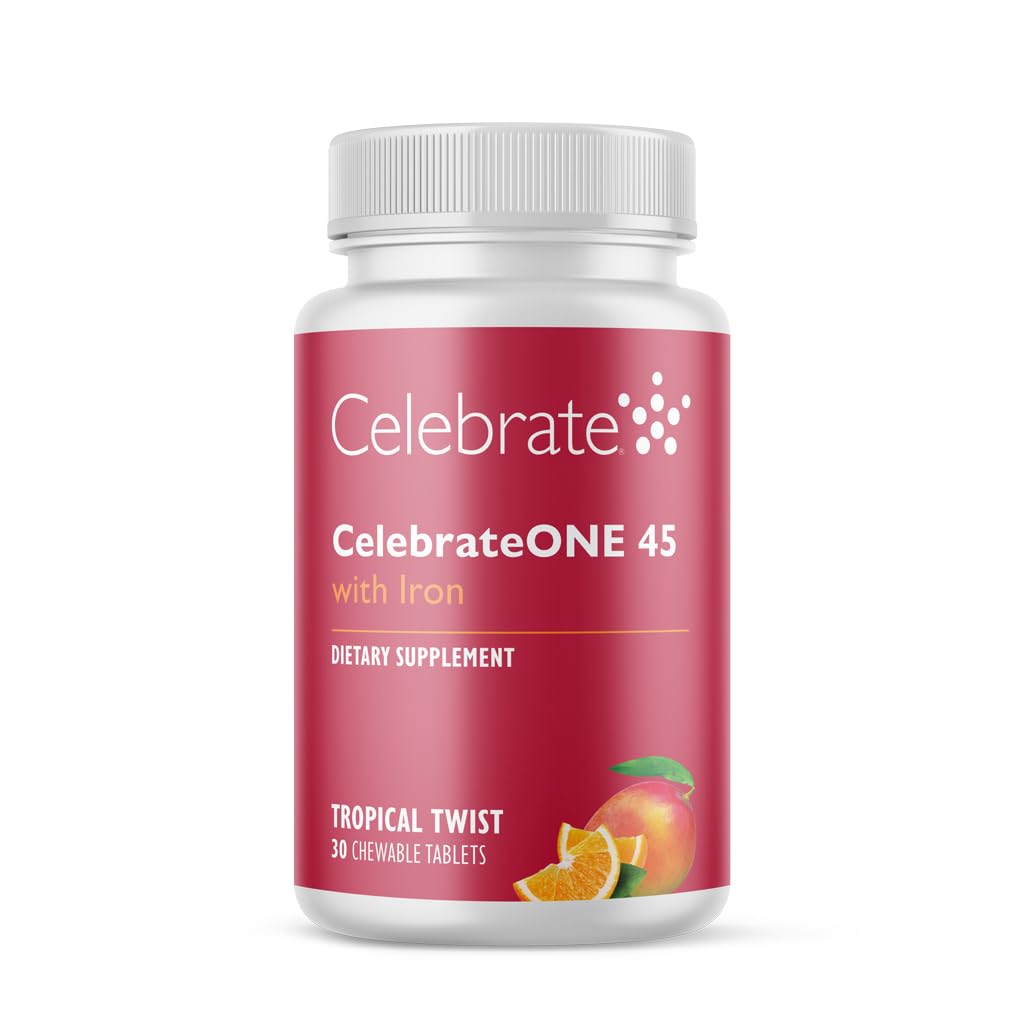 Foto 2 pulgar | Multivitamínico Bariátrico Celebrateone 45 Masticables Con Hierro - Venta Internacional.