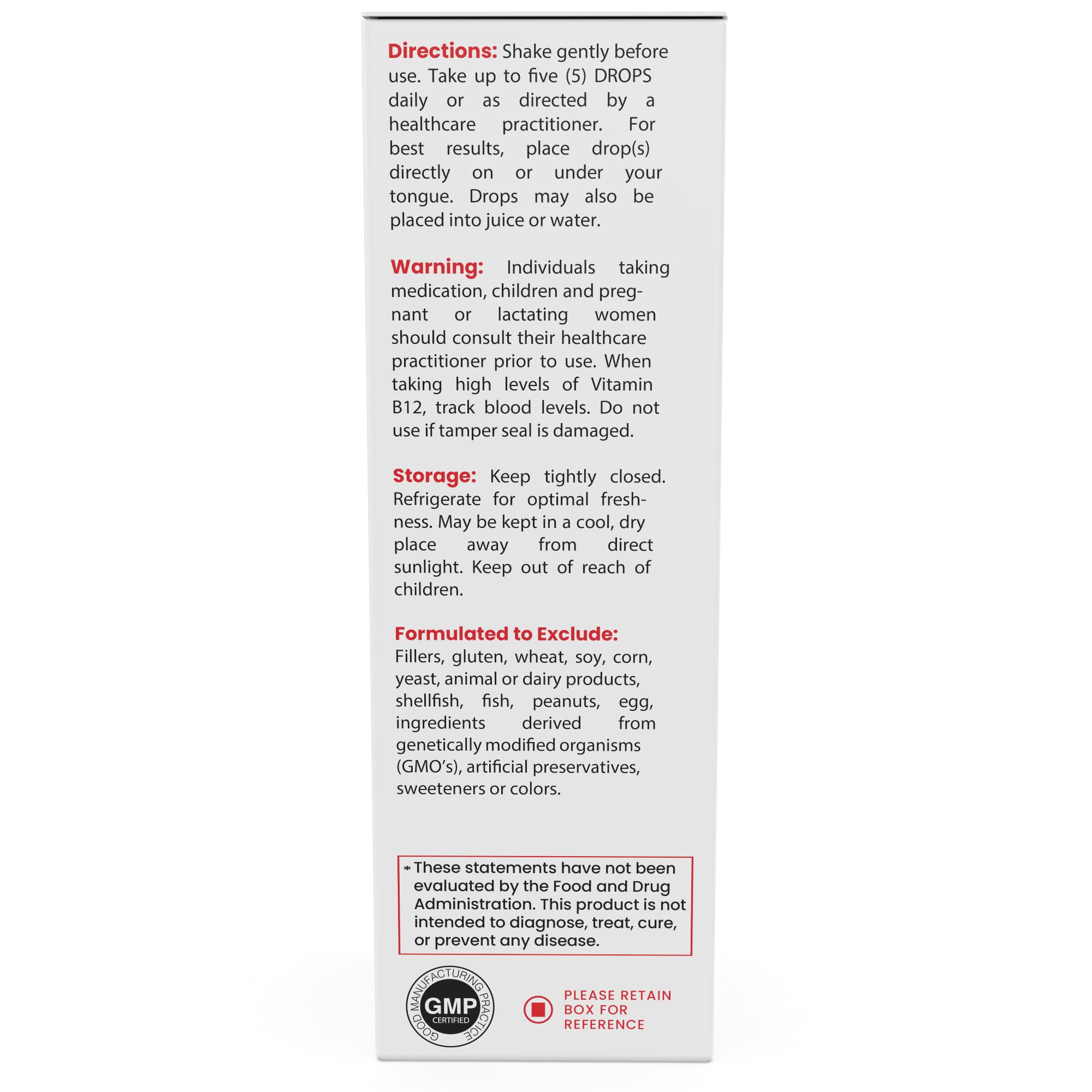 Foto 4 pulgar | Suplemento Pure Therapro Rx Bioactive B12 Metilado, 20 Ml - Venta Internacional.