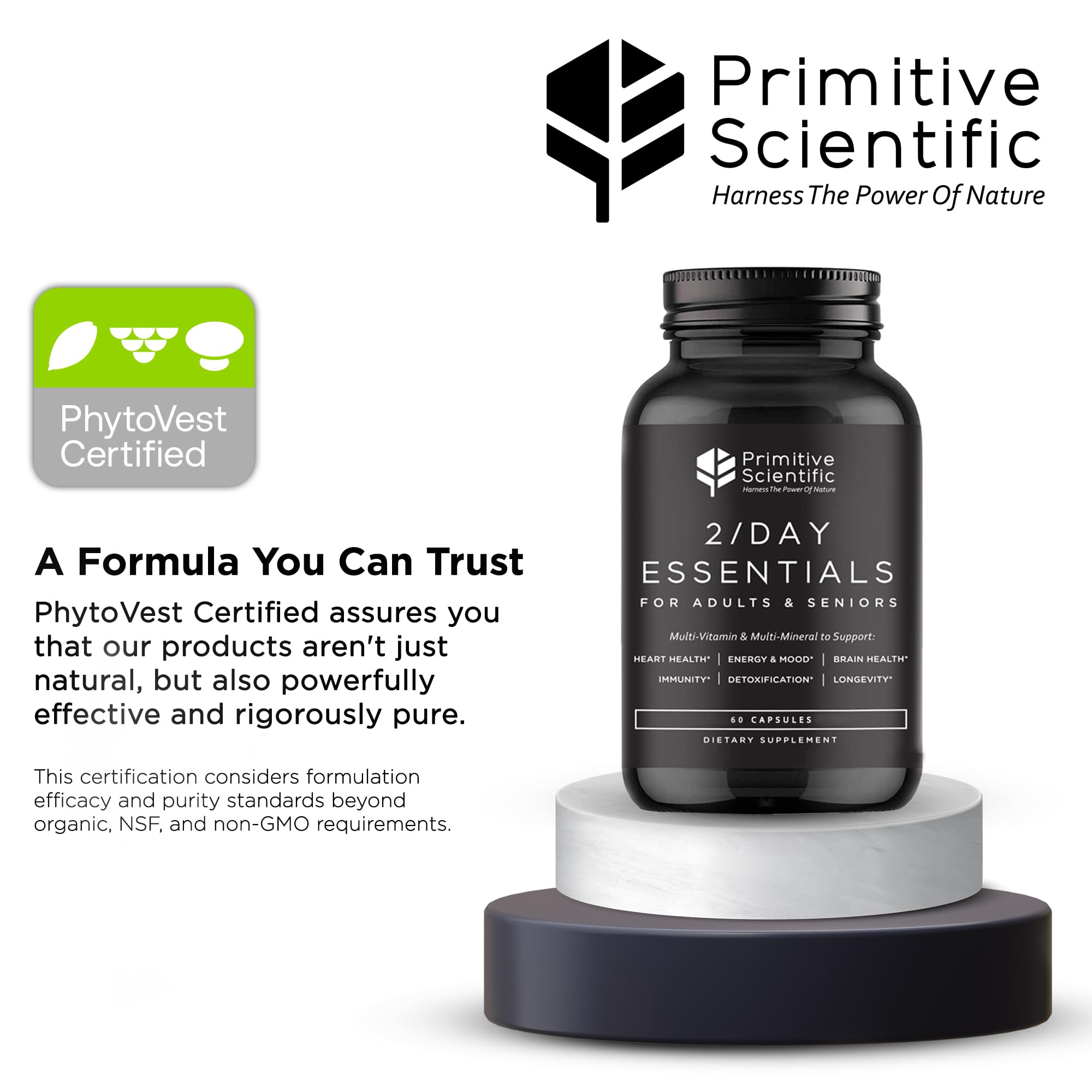 Foto 4 | Suplemento Primitive Scientific Whole Food Para Uso Diario, 60 Cápsulas - Venta Internacional.