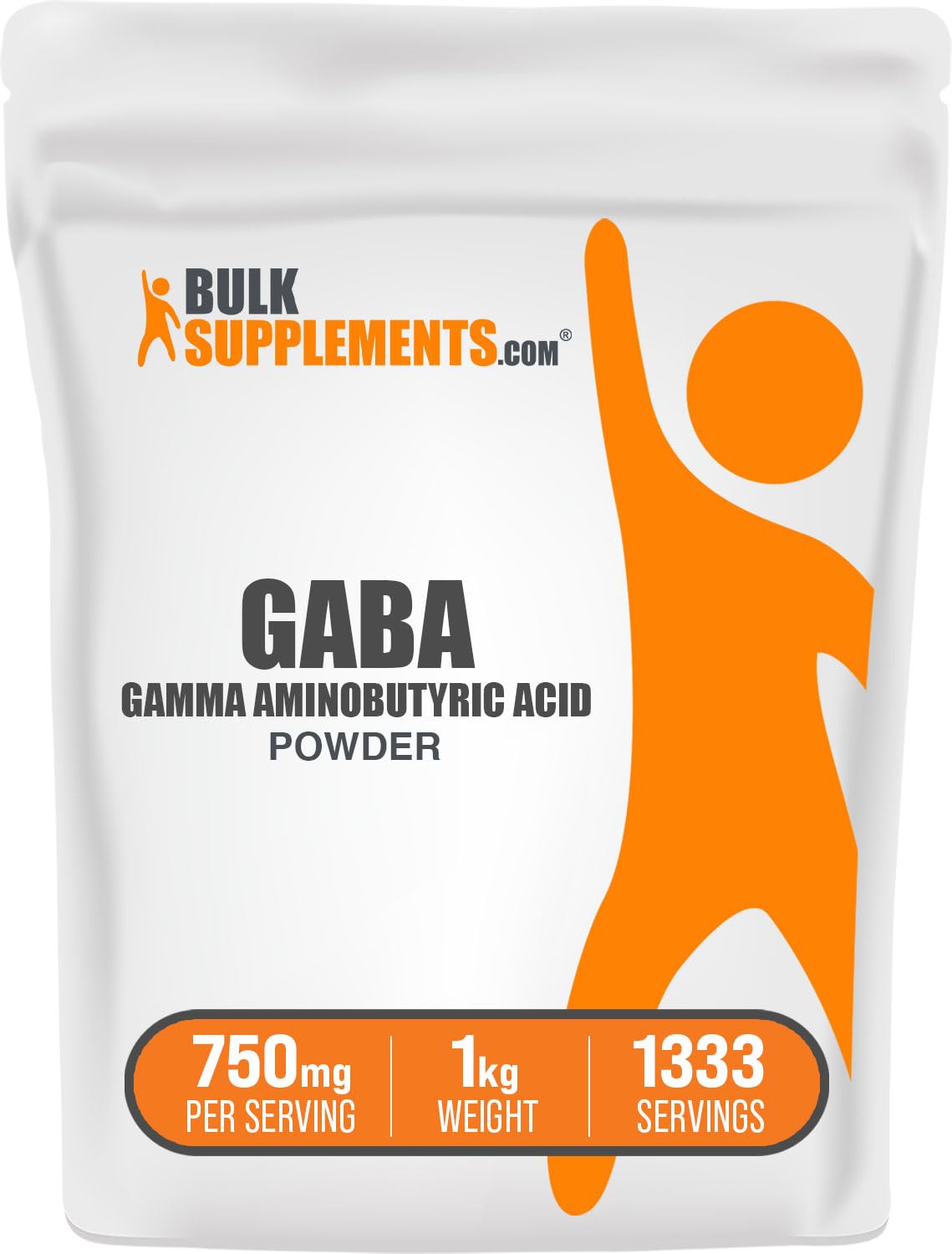 Foto 2 pulgar | Suplemento De Gaba Bulksupplements.com Gaba 750 Mg 1 Kg - Venta Internacional.