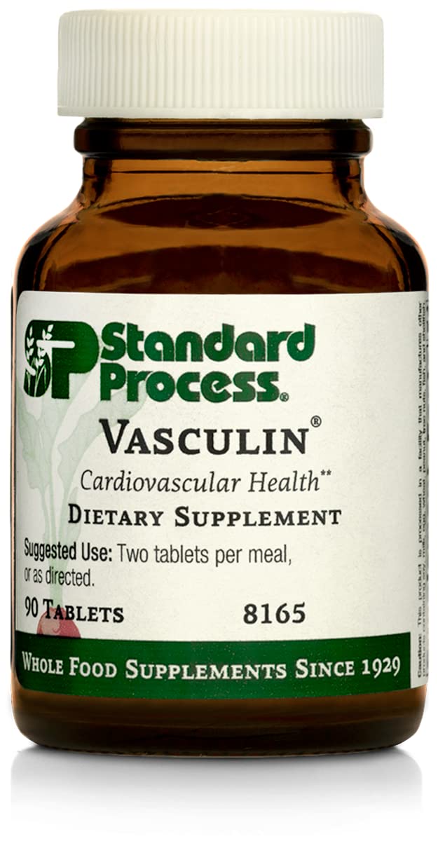Foto 2 pulgar | Suplemento Standard Process Vasculin Heart Health 90 Comprimidos - Venta Internacional.
