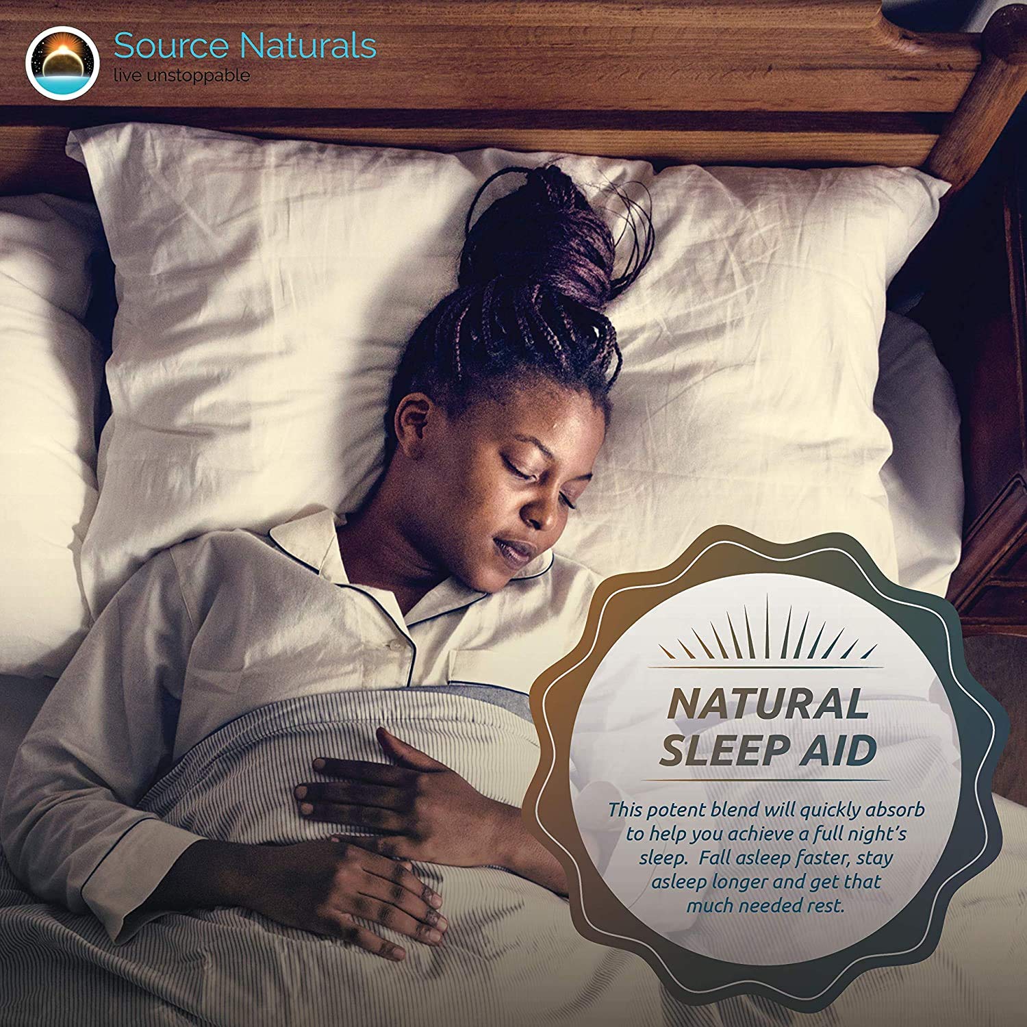 Foto 4 | Suplemento Para Dormir Source Naturals Melatonina 2,5 Mg 240 Pastillas - Venta Internacional.