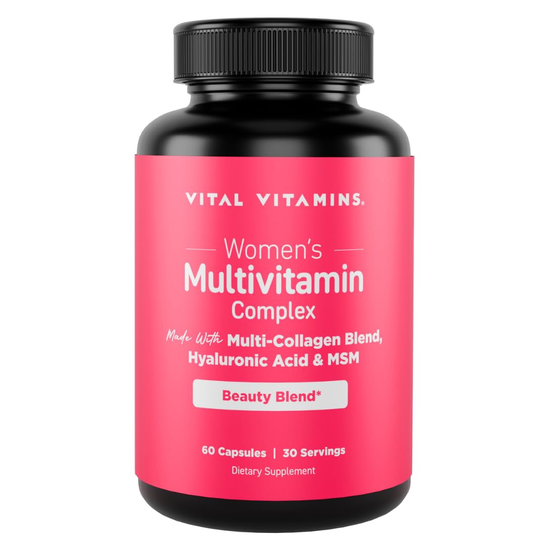 Foto 2 pulgar | Multivitamínico Vital Vitamins Para Mujer Con Multicolágeno 60 Cápsulas - Venta Internacional.