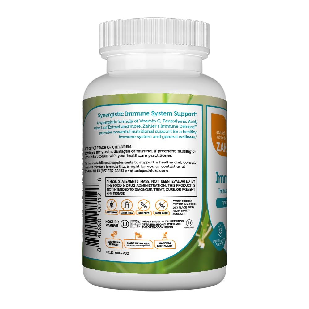 Foto 4 pulgar | Suplemento Zahler Immune Defense 120 Cápsulas - Venta Internacional.