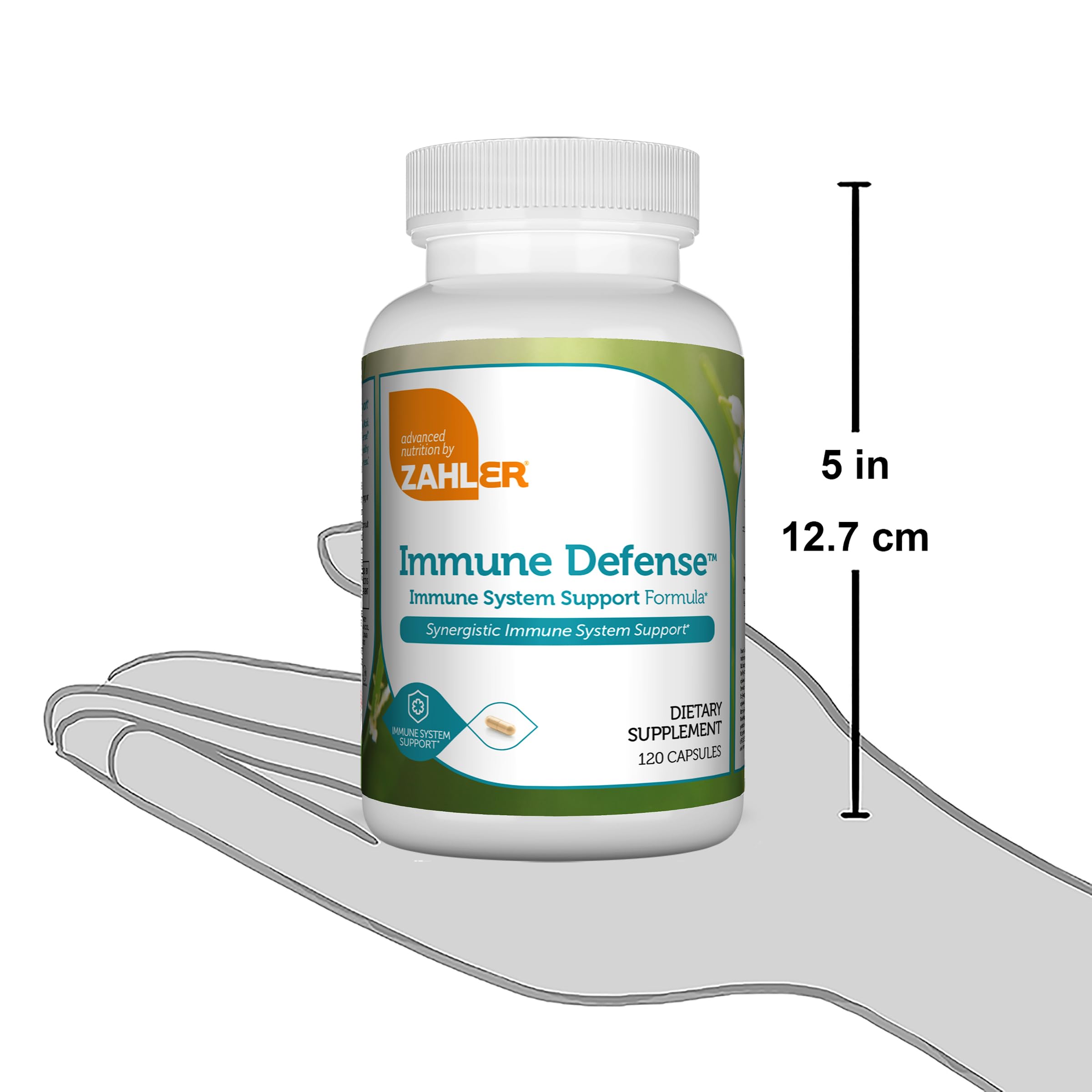 Foto 5 pulgar | Suplemento Zahler Immune Defense 120 Cápsulas - Venta Internacional.