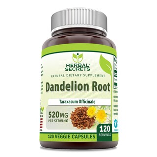 Foto 1 | Suplemento Herbal Secrets De Raíz De Diente De León 520 Mg 120 Cápsulas - Venta Internacional.