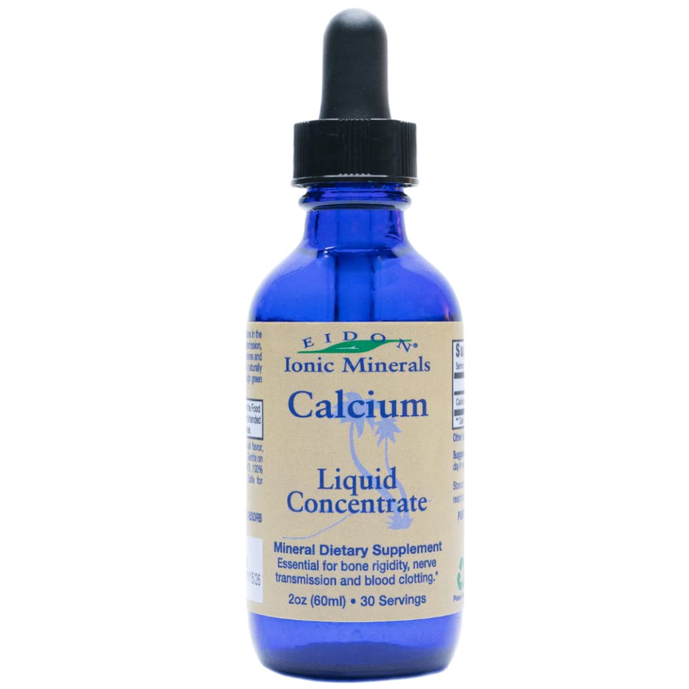 Suplemento De Calcio Eidon Ionic Minerals Liquid 60 Ml - Venta Internacional.