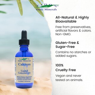 Foto 5 | Suplemento De Calcio Eidon Ionic Minerals Liquid 60 Ml - Venta Internacional.