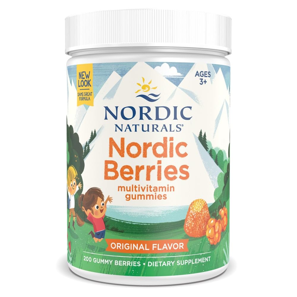 Foto 2 pulgar | Multivitamínico Nordic Naturals Nordic Berries 200 Gomitas Durante Más De 2 Años - Venta Internacional.