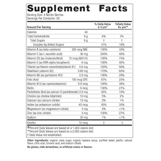 Foto 2 | Multivitamínico Nordic Naturals Nordic Berries 200 Gomitas Durante Más De 2 Años - Venta Internacional.