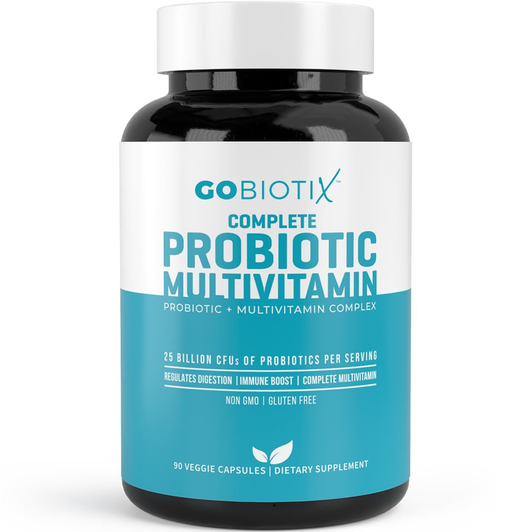 Foto 2 pulgar | Suplemento Multivitamínico Gobiotix Con Probióticos 25 G Cfu 90 Cápsulas - Venta Internacional.