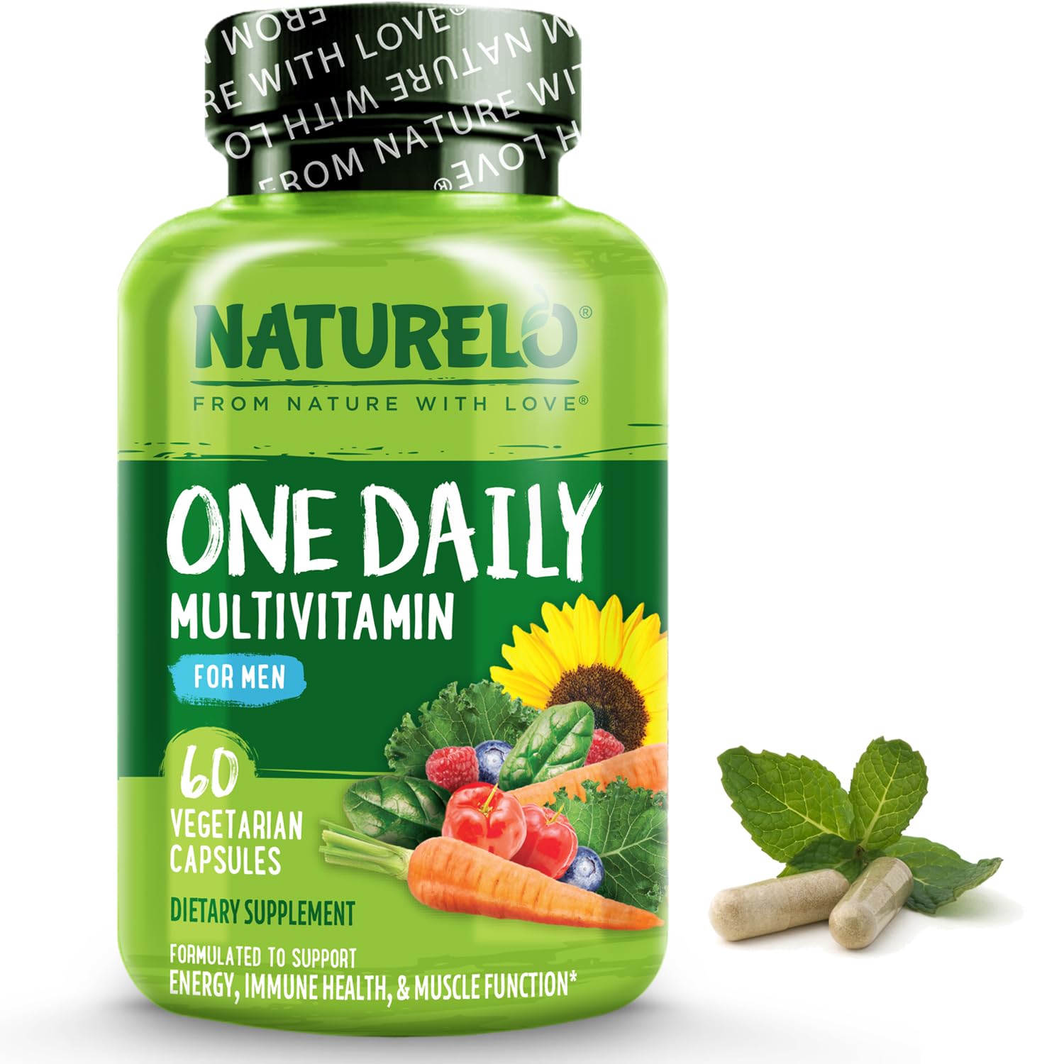 Foto 2 pulgar | Suplemento Multivitamínico Naturelo One Daily Para Hombres 60 Cápsulas - Venta Internacional.