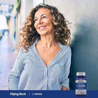Foto 6 | Suplemento Piping Rock L-serina 500 Mg 90 Cápsulas - Venta Internacional.