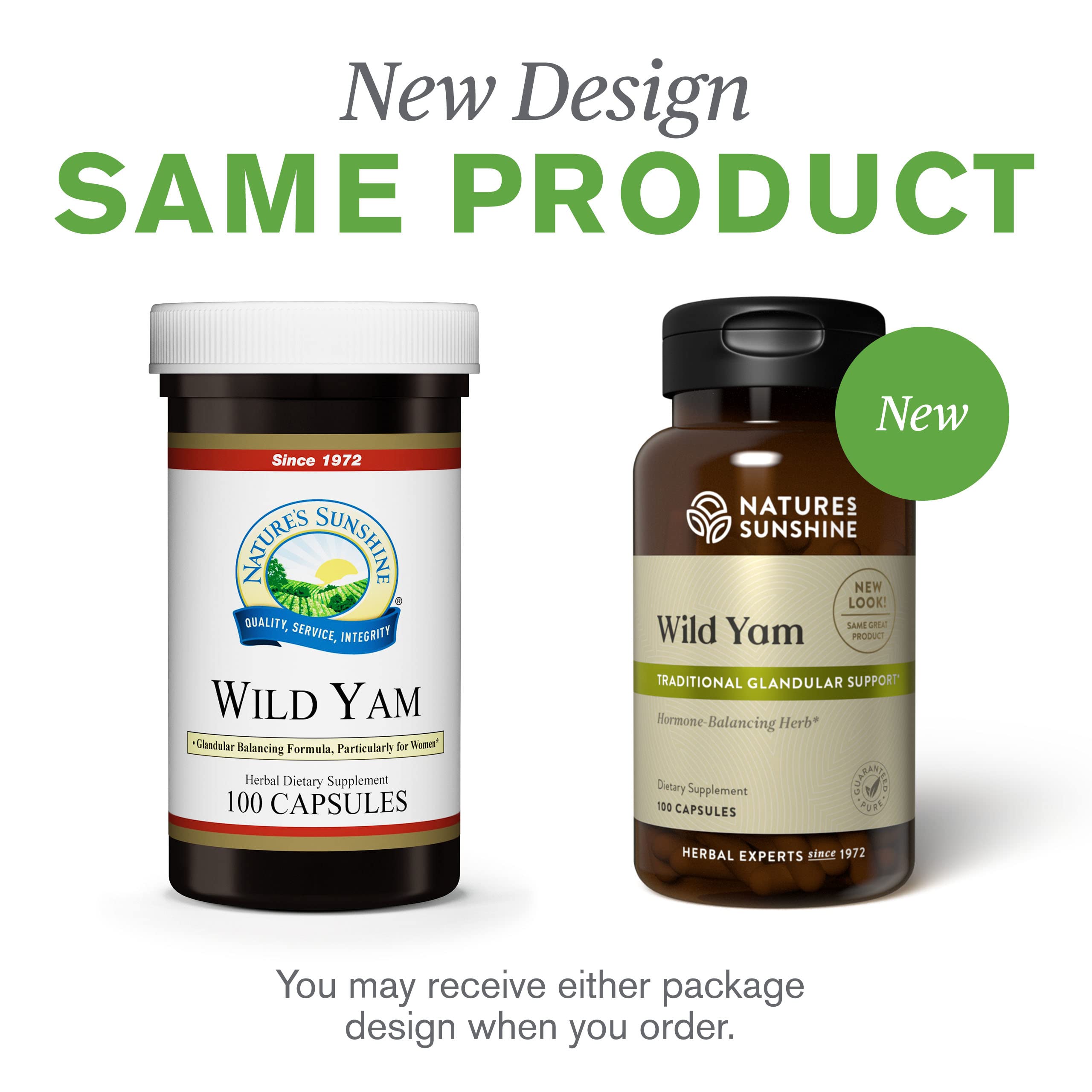 Foto 7 | Suplemento Nature's Sunshine Wild Yam 100 Cápsulas - Venta Internacional.