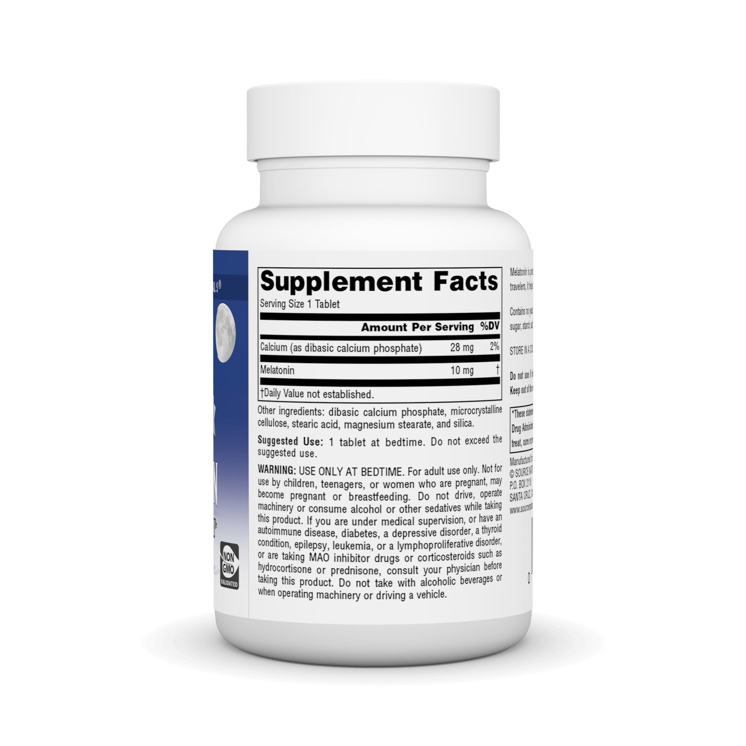 Foto 3 pulgar | Supplement Source Naturals Sleep Science Melatonina 10 Mg - Venta Internacional.