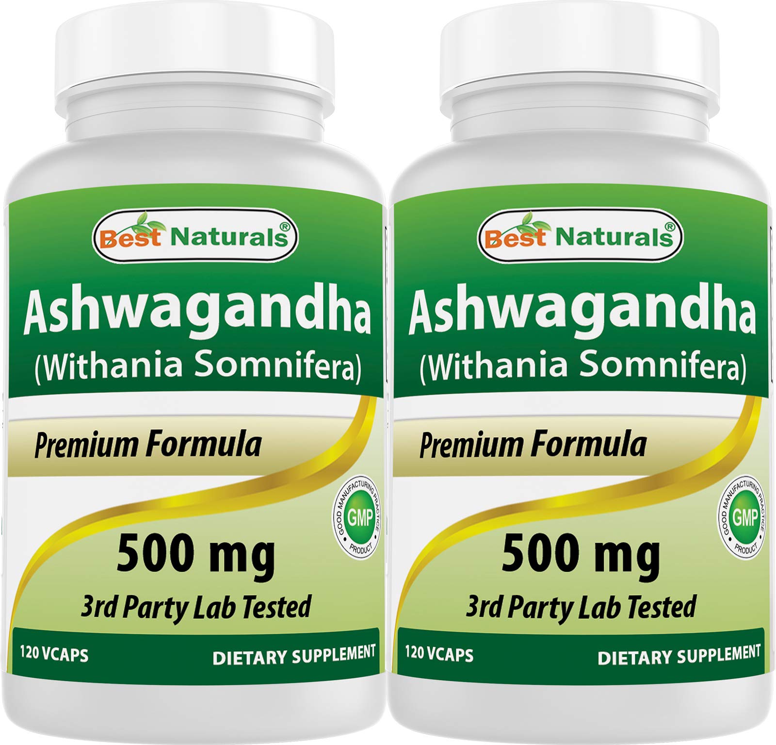Foto 2 pulgar | Extracto De Ashwagandha Supplement Best Naturals 500 Mg X 120 Cápsulas - Venta Internacional.