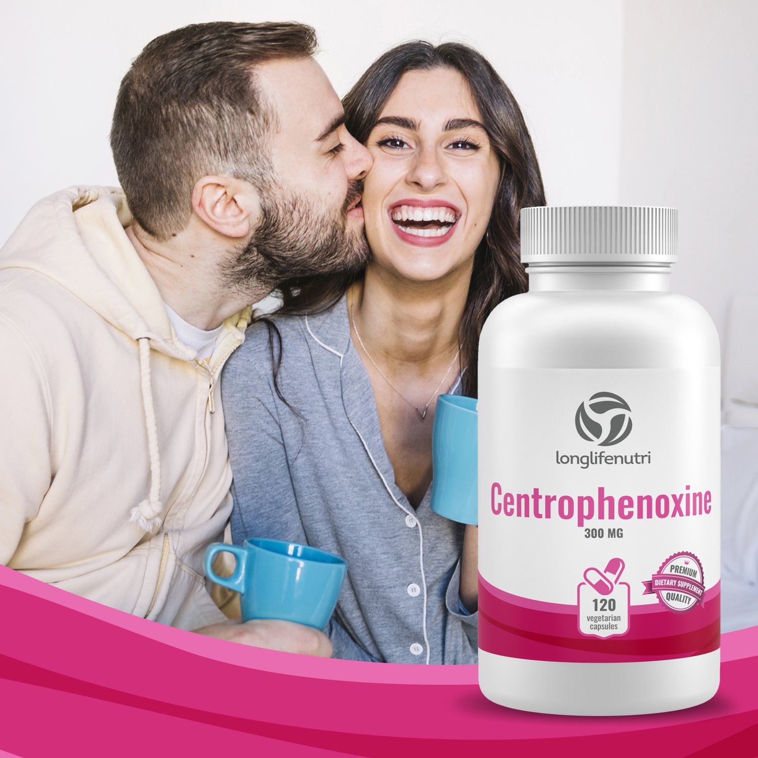 Foto 6 pulgar | Suplemento Longlife Nutri Centrophenoxine 300 Mg X 120 Cápsulas - Venta Internacional.
