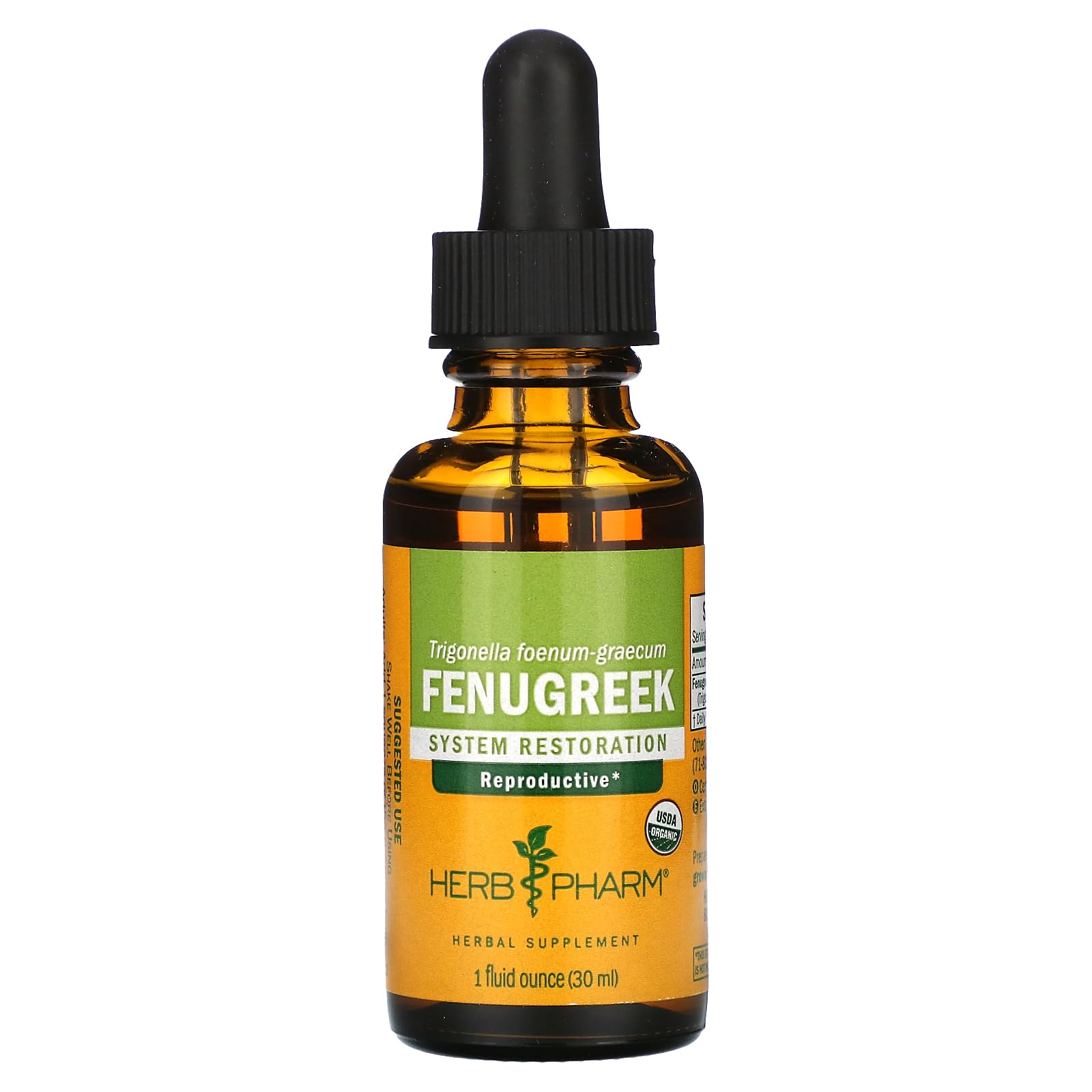 Extracto Líquido Herb Pharm De Alholva, 30 Ml, Soporte Femenino - Venta Internacional.