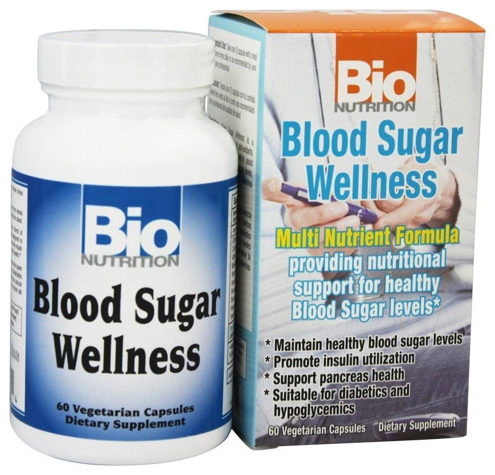 Foto 2 pulgar | Suplemento Bio Nutrition Blood Sugar Wellness 60 Cápsulas - Venta Internacional.