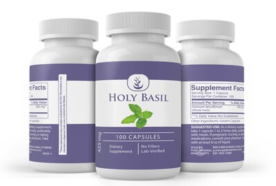 Foto 4 | Suplemento Herbal Con Ingredientes Originales Puros Y Albahaca Santa, 100 Cápsulas - Venta Internacional.