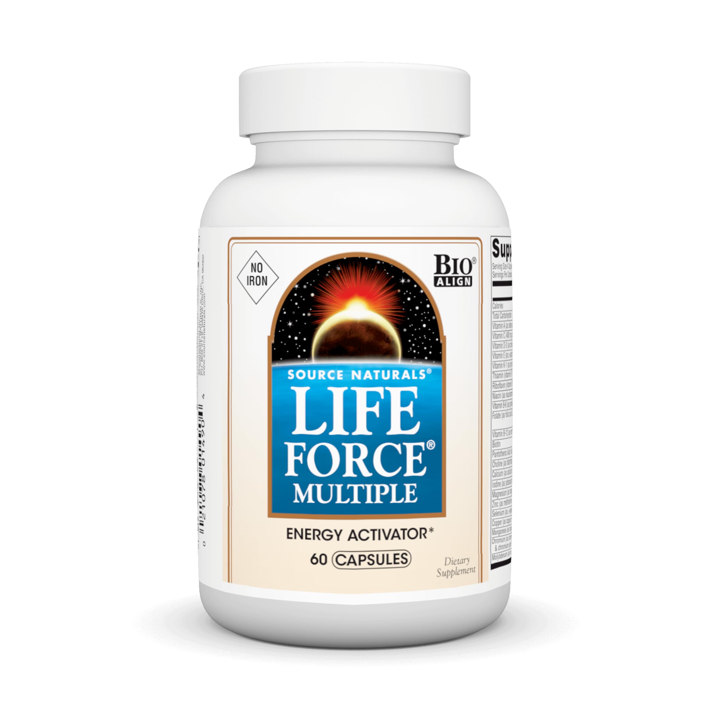 Suplemento Source Naturals Life Force Multiple 60 Cápsulas - Venta Internacional.